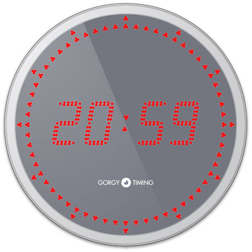 数字时钟 - LEDI® 12.60 - GORGY TIMING - LED / 同步 / 壁挂