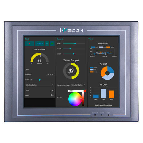 触摸屏HMI - PI8104 series - Wecon Technology Co.Ltd - 嵌入式 / 800 x 600 / ARM Cortex-A8