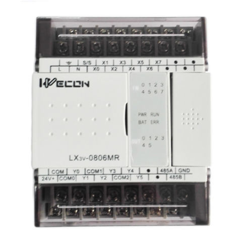 箱式PLC - LX3V 0806M - Wecon Technology Co.Ltd - 内置I/O / RS485 / RS422
