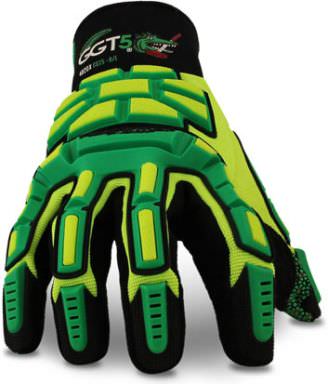 搬运手套 - GGT5® Gator Grip 4020X - HexArmor - 防震动 / 防油 / 尼龙