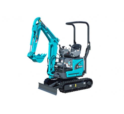 小型挖掘机 - SK10SR-2E - Kobelco Cranes Co., Ltd. - 履带式 / 柴油 / 用于建筑工地