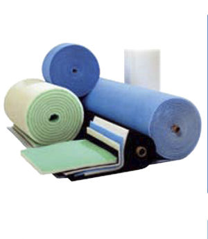 聚酯过滤材料 - Afpro Filters - 灰尘 / 用于喷漆间 / 卷绕式过滤器