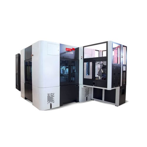 连续自动工作机床 / 线性 - Bumotec s100multi - Starrag - NC / 4工位 / 高精度