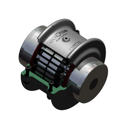 挠性联轴器 - 1020-1260 T10 - ZHENJIANG SUODA COUPLING CO.,LTD. - 蛇型 / 销钉和套筒