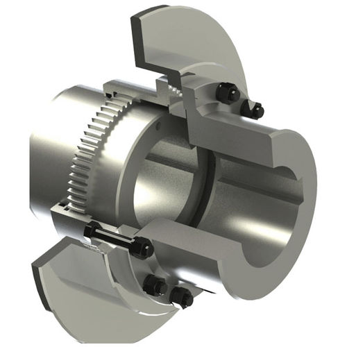 齿轮联轴器 - GAP1-12 - ZHENJIANG SUODA COUPLING CO.,LTD. - 带制动盘 / 销钉和套筒