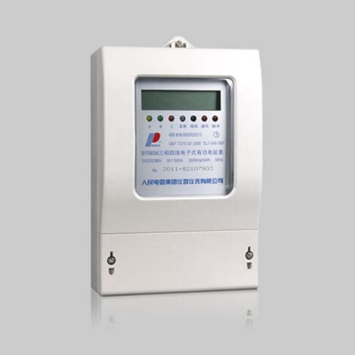 三相电能表 - DSS858/DTS858 3-phase energy meter - PEOPLE ELE. APPLIANCE GROUP CO., LTD. - 壁挂 / RS-485 / LCD显示