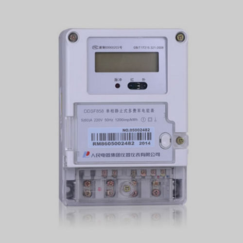 单相电能表 - DDSF858 single phase  multi-tariff meter - PEOPLE ELE. APPLIANCE GROUP CO., LTD. - 壁挂 / LCD显示 / RS-485