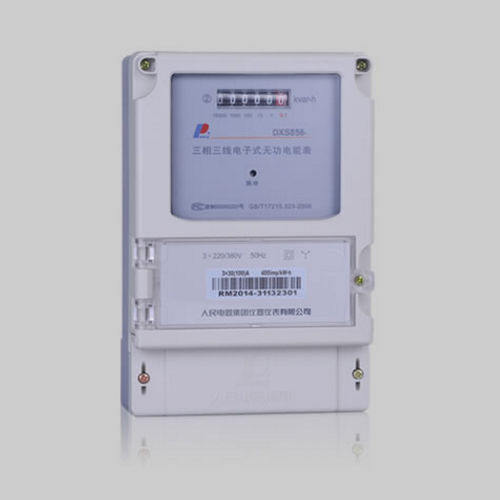 三相电能表 - DXS858-3/DXS858-4 series three-phase reactive energy meter  - PEOPLE ELE. APPLIANCE GROUP CO., LTD. - 壁挂 / RS-485 / 数字