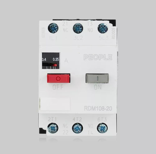 气动式断路器 - RDM108 series - PEOPLE ELE. APPLIANCE GROUP CO., LTD. - 用于过载 / 防短路 / 电机保护