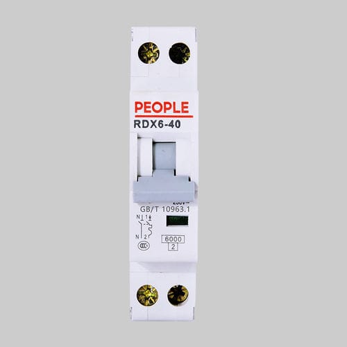 磁性-热断路器 - RDX6-40  - PEOPLE ELE. APPLIANCE GROUP CO., LTD. - 防止电流过载 / 交流 / 三相