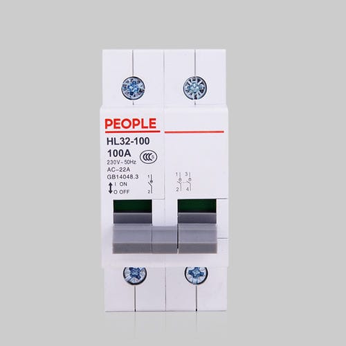 低电压隔离开关 - HL32-100 - PEOPLE ELE. APPLIANCE GROUP CO., LTD. - 单极 / 4极 / 3极