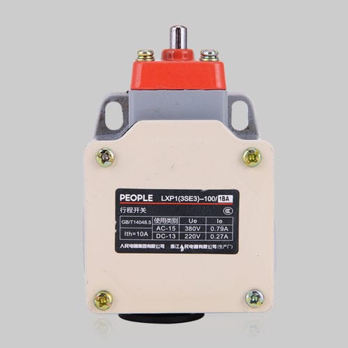 旋转凸轮式限位开关 - LXP1  - PEOPLE ELE. APPLIANCE GROUP CO., LTD. - 带旋转杠杆 / 挠性柄 / 机械