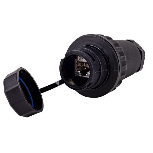 数据连接器 - I4T6AFSIP68 - CAE GROUPE - RJ45 / 圆柱 / 母端