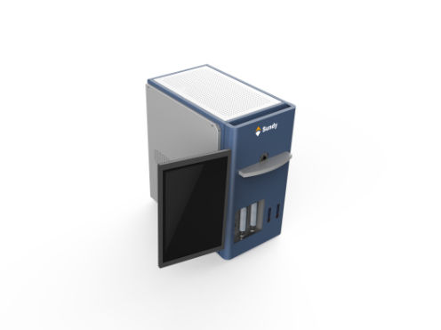 硫分析仪 - SDIS401 - Hunan Sundy Science and Technology Co.,Ltd - 碳 / 实验室 / 用于矿产工业