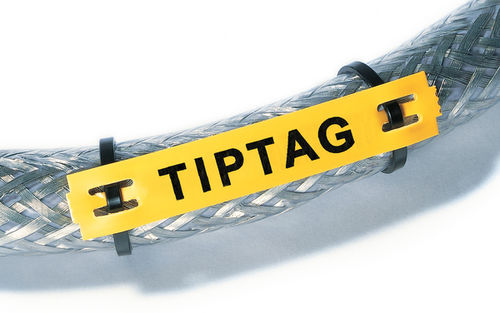 识别标签 - TIPTAG15X65WH-PO-WH - HellermannTyton - 聚烯烃 / 用于线缆