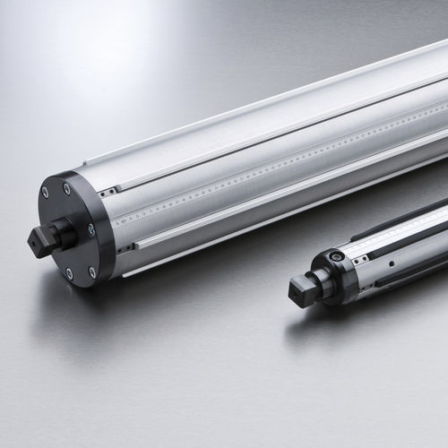 线圈膨胀轴 - PSW-F - IBD Wickeltechnik GmbH - 用于滚筒 / 铝制 / 气动