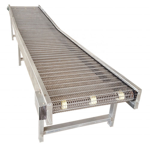钢丝网带输送机 - Shanghai Kingrun Machinery Equipment CO., LTD - 卧式 / 曲线 / 直线型