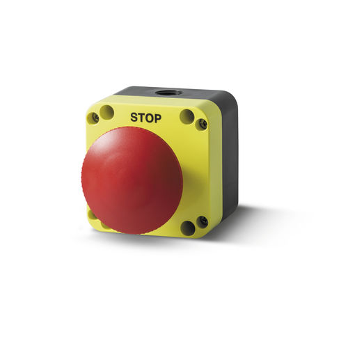 蘑菇头按钮式开关 - PQ01P6N - Stop d'emergenza ø60 push-pull - Giovenzana International B.V. - 紧急制动
