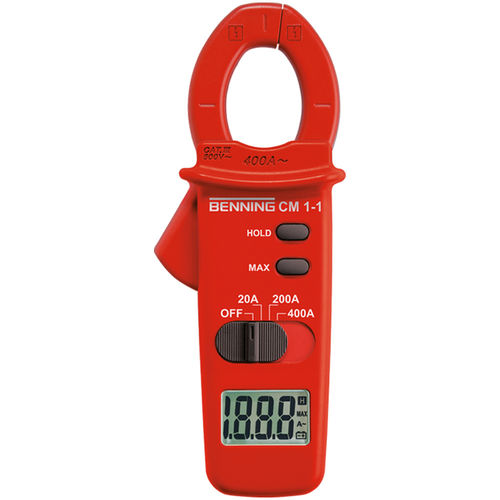 数字钳形万用表 - CM 1-3 - Benning - 手持式 / 1000 V / 600 V