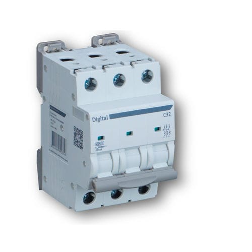 差分断路器 - 02028 - DIGITAL ELECTRIC - 磁性-热 / 电压 / 用于过载