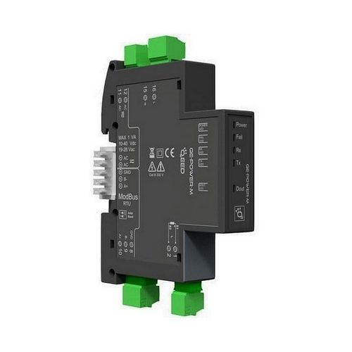 单相电能表 - QE-POWER-M - qeed - DIN导轨 / RS-485 / MODBUS
