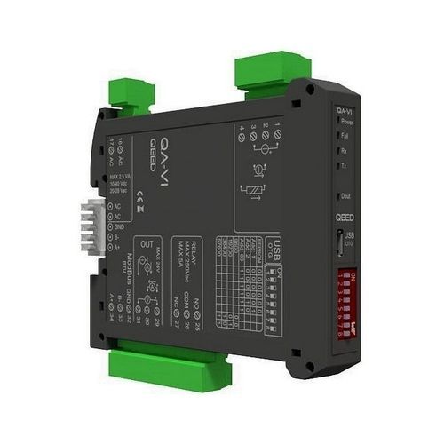信号变流器/隔离器 / DIN导轨 - QA-VI - qeed - 电镀绝缘 / RS485