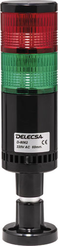 LED式多层警示灯 - D-8062 - DELECSA - 永久性 / 闪烁 / 5色