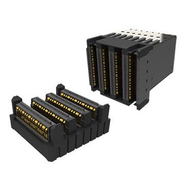 供电连接器 - EXAMAX2® - FCI - 夹层 / 底板 / 用于工业