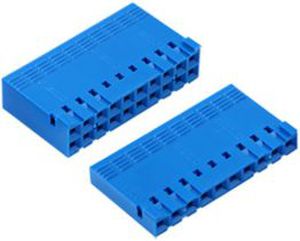 板对板连接器 - Dubox® - FCI - 长方形 / 通孔 / 热塑性塑料