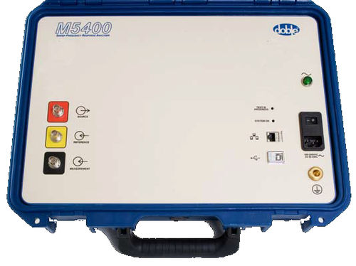 电网分析仪 - M5000 series  - Doble Engineering Company - 频率响应 / 便携式