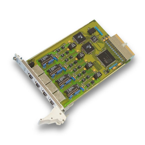 CompactPCI接口卡 - CPCI-ASIO4 - esd electronics gmbh - RS-232 / RS-485 / RS-422