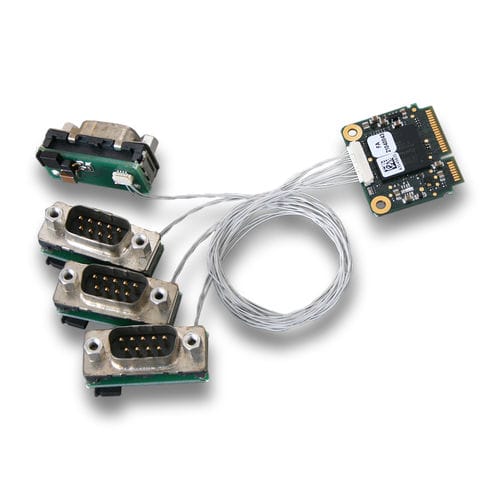 小型PCI Express接口卡 - CAN-PCIeMiniHS/402 - esd electronics gmbh - 半尺寸 / CAN FD / 工业