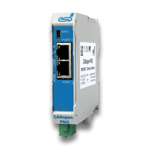 通信网关 - CANopen-PN/2 - esd electronics gmbh - 工业 / ProfiNet / CANopen