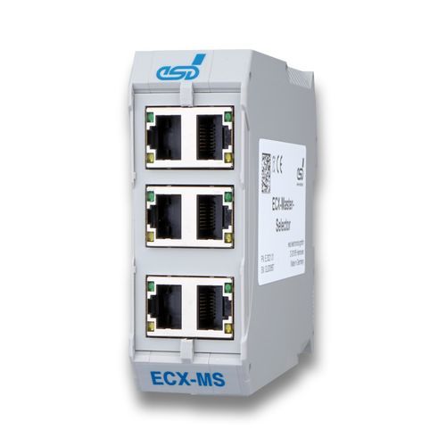 工业网络选择器 - ECX-Master-Selector - esd electronics gmbh - 主要 / DIN导轨 / EtherCAT