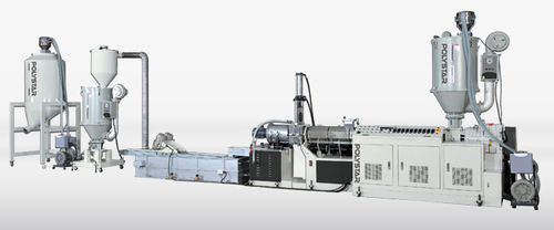 再生塑料管道挤出生产线 - TR-V series - Polystar Machinery Co., Ltd. - 用于HDPE