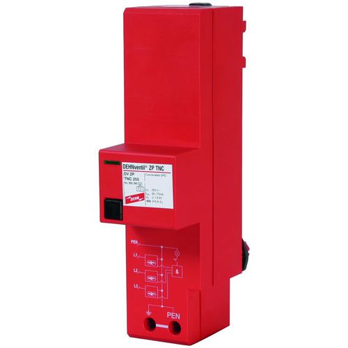 II型避雷器 - DV series - DEHN + SÖHNE - 1 型 / 3 型 / 用于供电系统