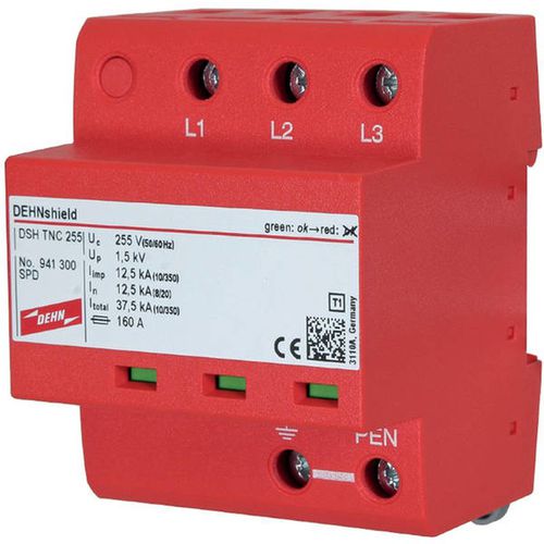 II型避雷器 - DSH series - DEHN + SÖHNE - 1 型 / 3 型 / 用于供电系统