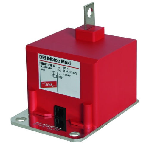 I型避雷器 - DBM 1 255 S - DEHN + SÖHNE - 用于供电系统 / 电动安装 / 紧凑型