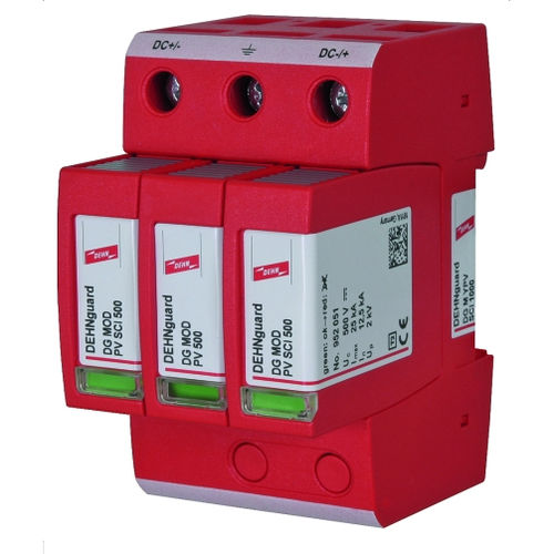 II型避雷器 - DG YPV series - DEHN + SÖHNE - 用于供电系统 / 用于光伏设备 / 电动安装