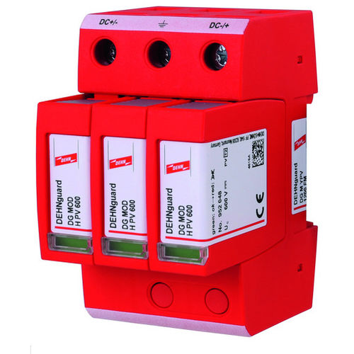 II型避雷器 - DG M YPV 1500 FM - DEHN + SÖHNE - 用于光伏设备 / 模块化 / DIN导轨