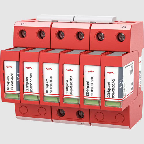 II型避雷器 - DG M DC ACI 1250 FM - DEHN + SÖHNE - 电动安装 / 遥测信号 / 用于连续供料