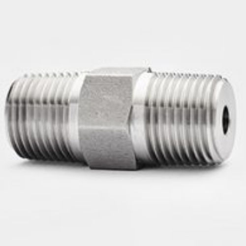 不锈钢短接管 - PHX4/6NL - PUSHNA INTERNATIONAL - 螺纹 / 六角形 / NPT