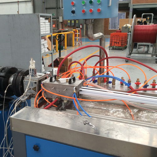 电缆管道管道挤出生产线 - SJYF-180, SJYF-240 - Jiangsu Xinrongplas Machinery Co., Ltd - 双螺杆 / 型材 / 用于PVC