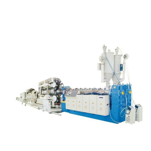 双壁波纹管管道挤出生产线 - Jiangsu Xinrongplas Machinery Co., Ltd - 多层 / 水冷式 / 风冷