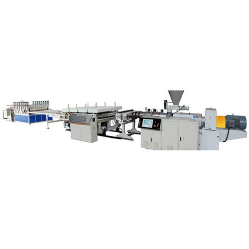 双螺杆管道挤出生产线 - YF series - Jiangsu Xinrongplas Machinery Co., Ltd - 板材 / 用于PP / 用于PVC