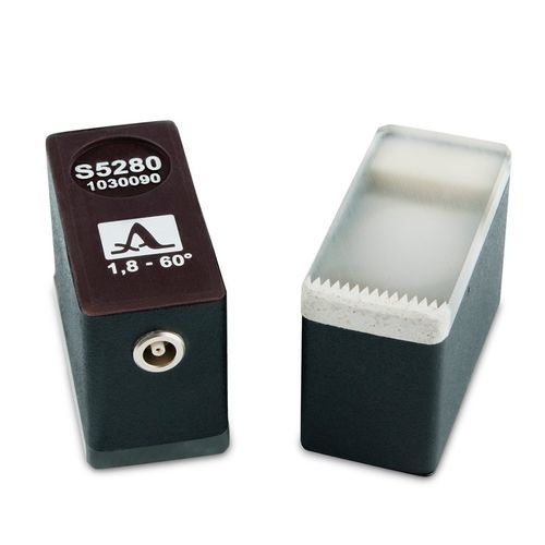 斜角超声波换能器 - S5280- 1030090 - ACS-Solutions GmbH - 压电 / 剪波