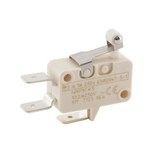 单极微型开关 - NR P Series - Electrica s.r.l. - 带有滚轮杠杆 / 交流 / 微型