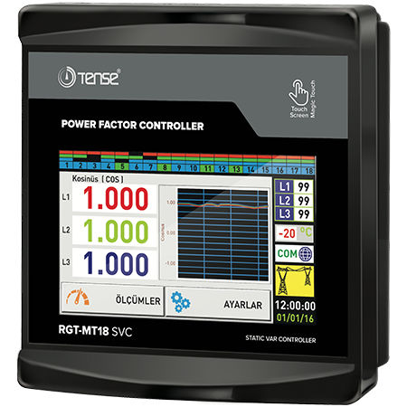 数字功率因素控制器 - RGT-MT18 SVC - Tense Electronic