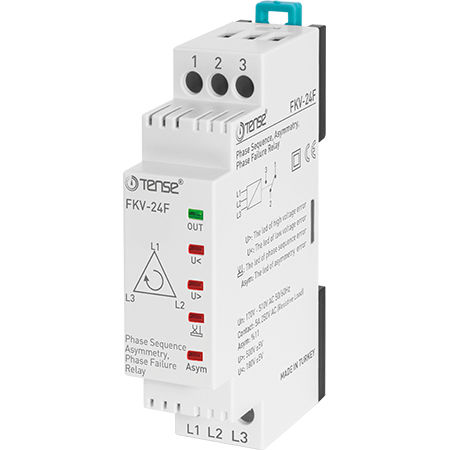 过压保护继电器 - FKV-24F - Tense Electronic - 欠压 / 相位 / DIN导轨