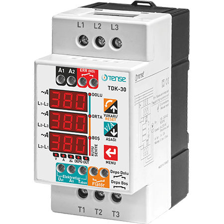 泵用控制继电器 - TDK-30 - Tense Electronic - 欠压 / 过压 / 过载电流